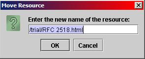 Move Resource Dialog